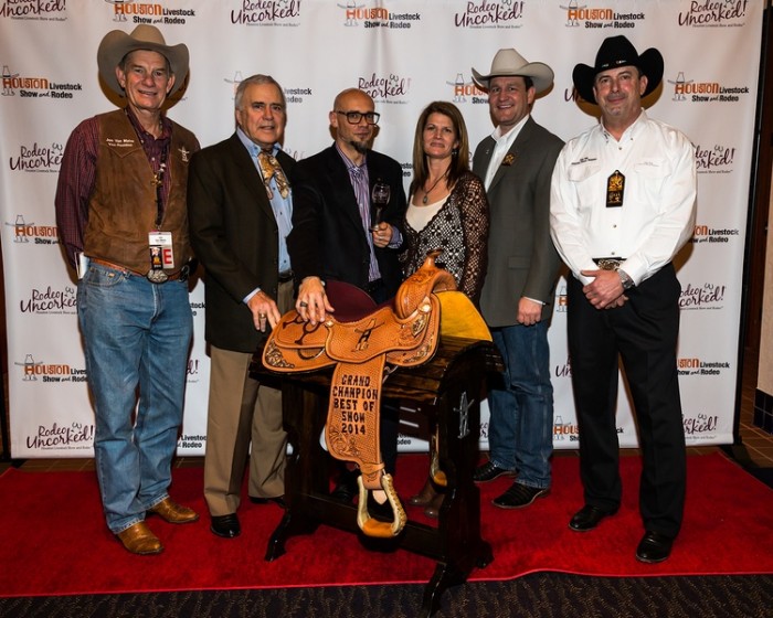 The 2014 Rodeo Uncorked!® Grand Champion Best of Show was Marchesi Antinori Guado al Tasso, Bolgheri DOC Superiore, 2009. Photo: Houston Livestock Show and Rodeo