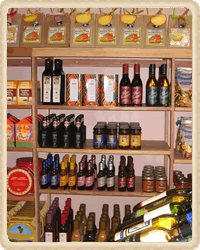 Part of Cork & Crackers excellent selection of cheeses and sauces