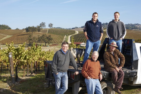 Perrin & Haas families - Photo Courtesy Tablas Creek Vineyards