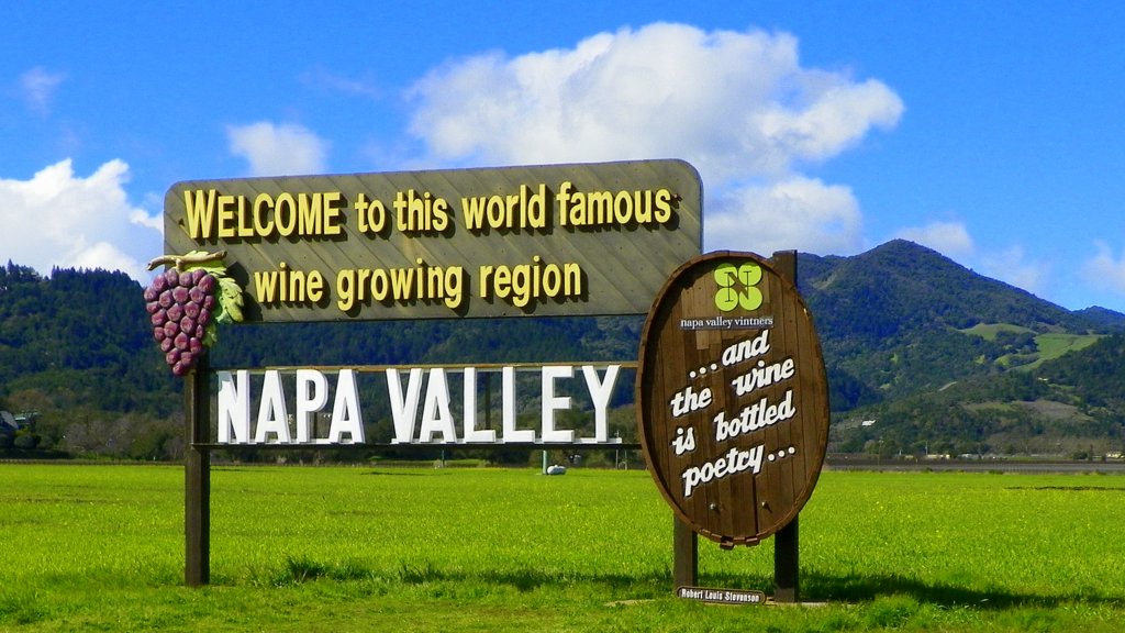 napa valley sign