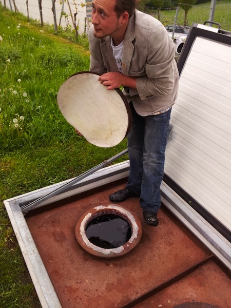 manuel ploder-rosenberg opens an amphora