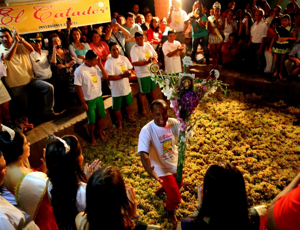 La Vendimia, the traditional pisco harvest celebration, at the Bodega El Catador distillery in Ica