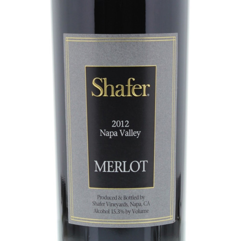 What We're Drinking - Shafer Merlot | PALATE PRESS