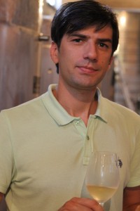 Josip Marjarnović in the winery