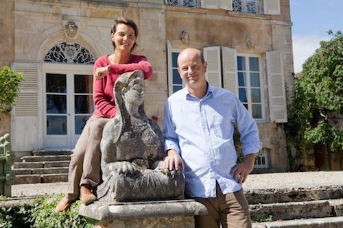 Claude and François de Nicolay (photo courtesy Domaine Chandon de Briailles)