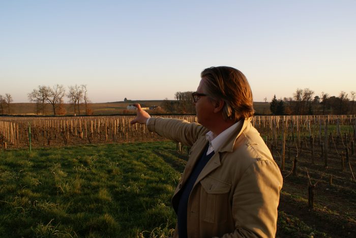 Peter Sisseck at Château Rocheyron