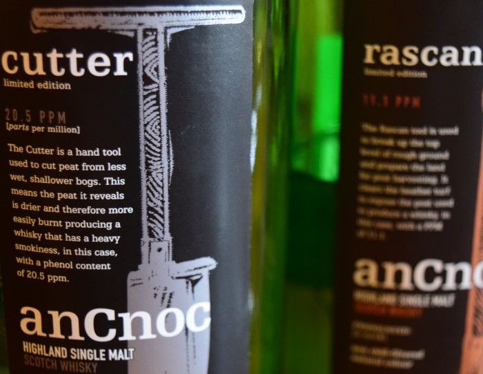 anCnoc labels with phenolic content in ppm